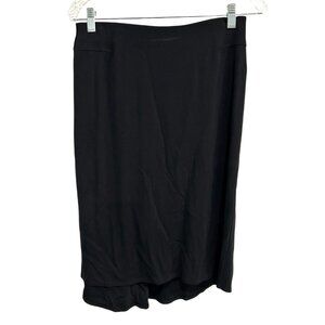 Max Studio Black High-Low Hem Skirt Sz Small